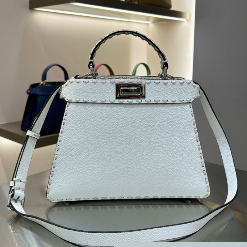 F**di top handle bags